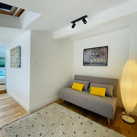 Appartement T2 Duplex Chartrons Avec Parking